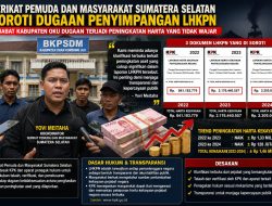 Serikat Pemuda dan Masyarakat Sumatera Selatan Soroti Dugaan Ketidaksesuaian LHKPN Pejabat BKPSDM OKU