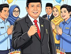Puskesmas Cengal Ucapkan Selamat Ulang Tahun ke-60 Kepada Kadinkes OKI H. Muhammad Lubis
