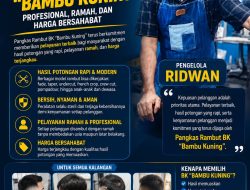 Pangkas Rambut BK “Bambu Kuning” Terus Benahi Layanan, Ridwan Tegaskan Kepuasan Pelanggan Sebagai Utama