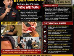 SPM Sumsel Soroti Dugaan Penembakan Warga di Air Sugihan, Desak Ungkap Aktor, Motif, dan Asal Senjata Secara Transparan