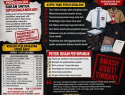 SPM Sumsel Soroti Dugaan Pungutan Perlengkapan Siswa Baru SMAN 1 Kayuagung, Desak Pemeriksaan Menyeluruh