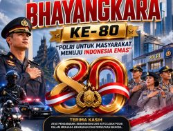 KORAN SPM (koranspm.com) Sampaikan Penghormatan Tertinggi: Selamat Hari Bhayangkara ke-80, Polri untuk Masyarakat Menuju Indonesia Emas