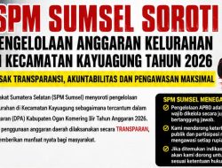 SPM Sumsel Soroti Pengelolaan Anggaran Kelurahan Se-Kecamatan Kayuagung TA 2026, Desak Transparansi Penuh dan Pengawasan Optimal