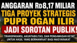 Anggaran Rp8,17 Miliar untuk Tiga Proyek Strategis PUPR Ogan Ilir Jadi Sorotan, SPM Sumsel Dorong Pengawasan Menyeluruh