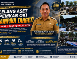 Lelang Aset Pemkab OKI Lampaui Target