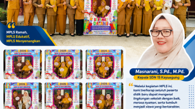 SDN 15 Kayu Agung Gelar MPLS Penuh Semangat
