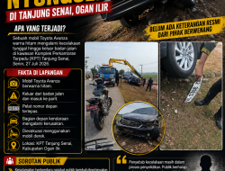 Toyota Innova Nyungsep di KPT Tanjung Senai, Publik Soroti Keselamatan Berkendara dan Transparansi Informasi