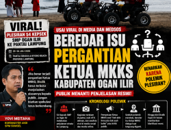 Usai Viral Plesiran 54 Kepsek SMP Ogan Ilir, Beredar Kabar Ketua MKKS Diganti, SPM Sumsel Minta Disdik Buka Fakta Sebenarnya