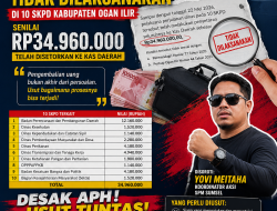 BPK Temukan Perjalanan Dinas Rp34,96 Juta Tidak Dilaksanakan di 10 SKPD Ogan Ilir