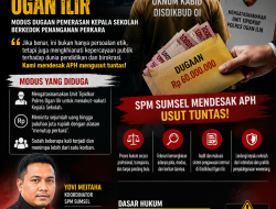 SPM SUMSEL SOROTI DUGAAN PENYALAHGUNAAN WEWENANG DI DISDIKBUD OGAN ILIR