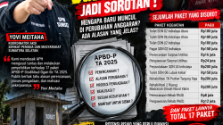 APBD-P DISDIKBUD OGAN ILIR TA 2025 DISOROT: 17 PAKET BARU BERMUNCULAN