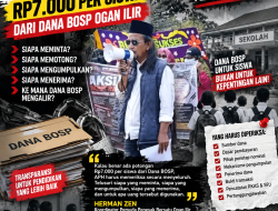 DUGAAN POTONGAN RP7.000 PER SISWA DARI DANA BOSP OGAN ILIR DISOROT