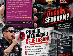 CHATTER “MAIN API” DAN “UANG SETORAN” BEREDAR, PUBLIK MINTA ASAL-USUL INFORMASI DAN ALIRAN DANA DIVERIFIKASI